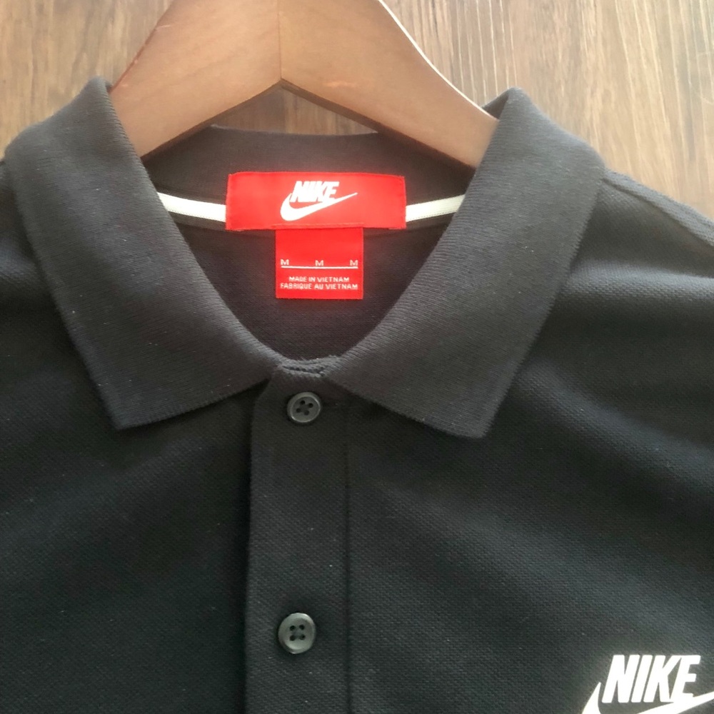 Men’s Black Nike Polo
